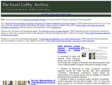 Tablet Screenshot of israellobby.org